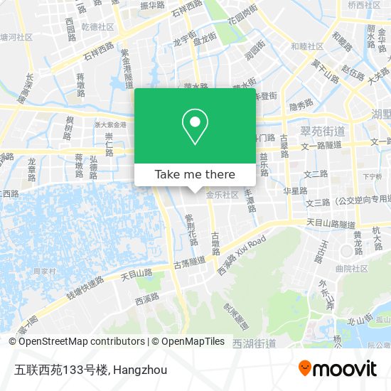 五联西苑133号楼 map