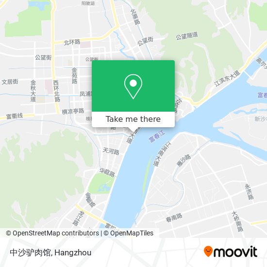 中沙驴肉馆 map