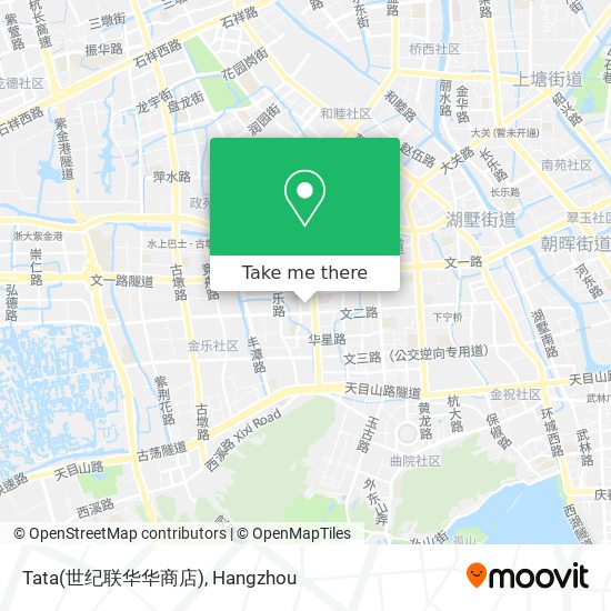 Tata(世纪联华华商店) map