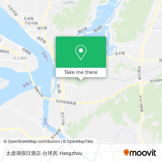 太虚湖假日酒店-台球房 map
