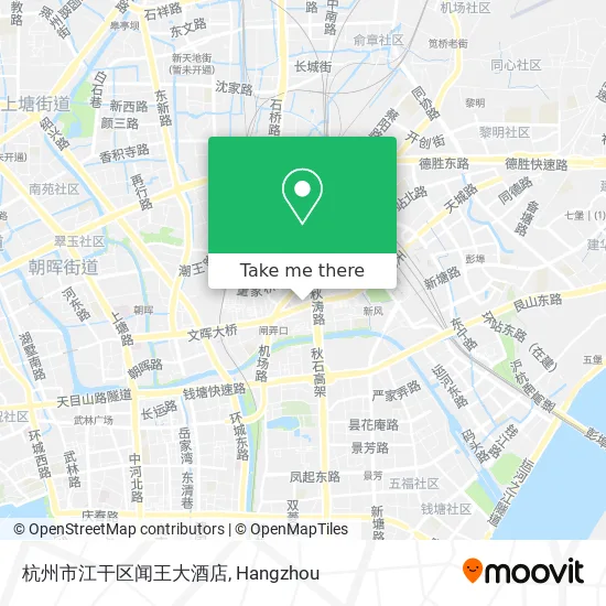 杭州市江干区闻王大酒店 map