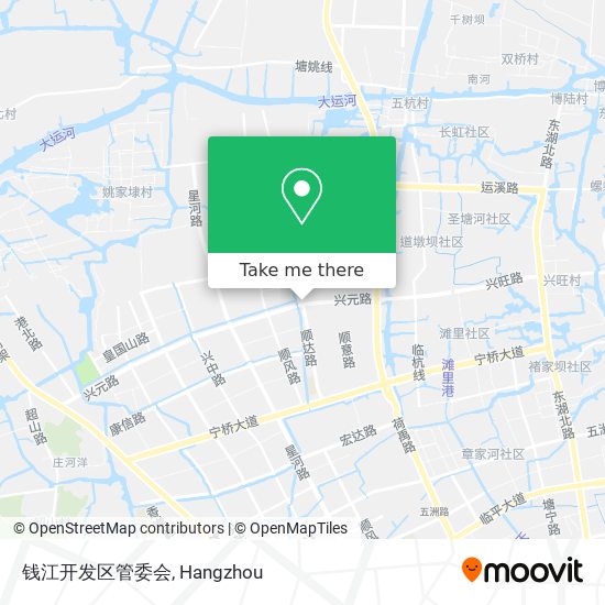 钱江开发区管委会 map