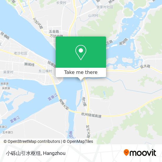 小砾山引水枢纽 map
