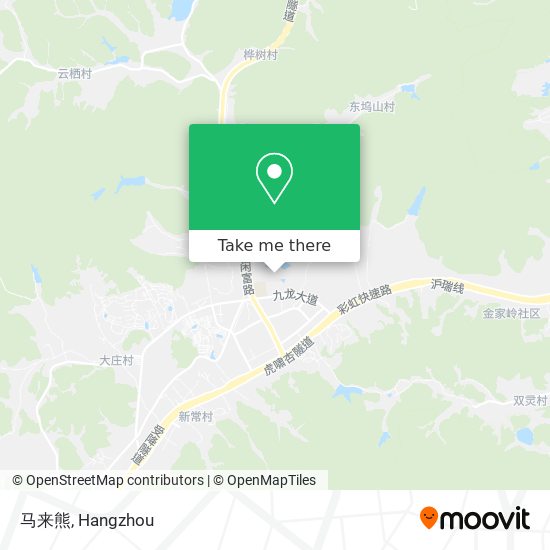 马来熊 map