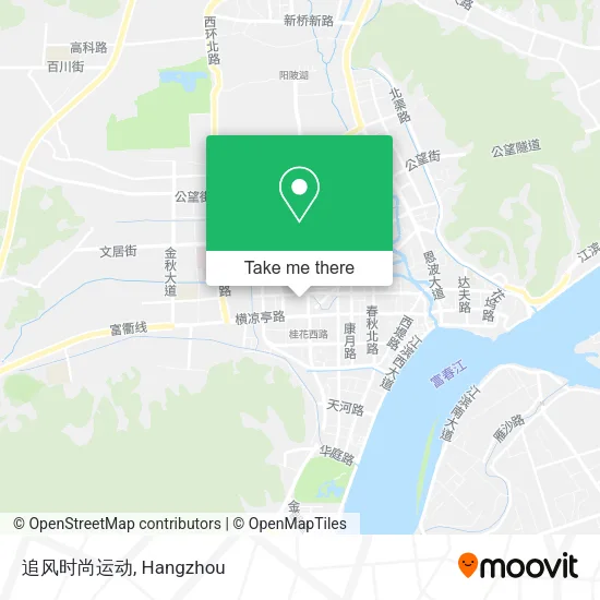 追风时尚运动 map