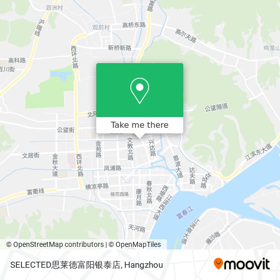 SELECTED思莱德富阳银泰店 map