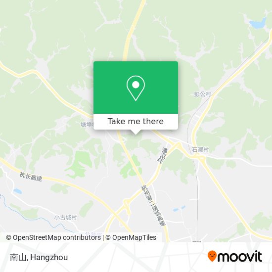 南山 map