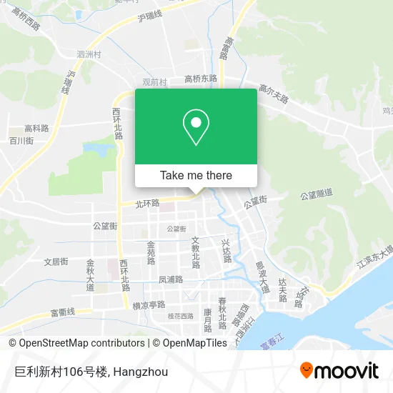 巨利新村106号楼 map