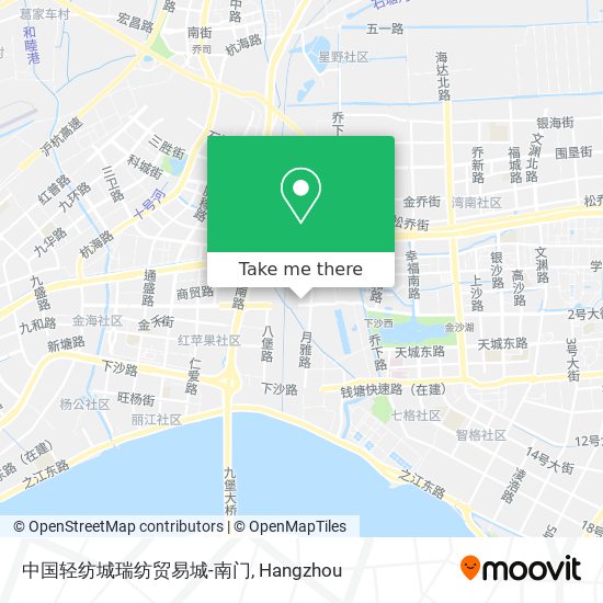 中国轻纺城瑞纺贸易城-南门 map