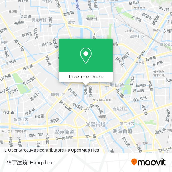 华宇建筑 map