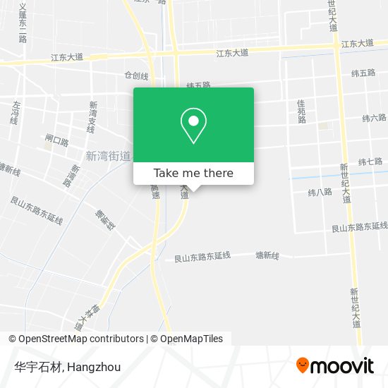 华宇石材 map