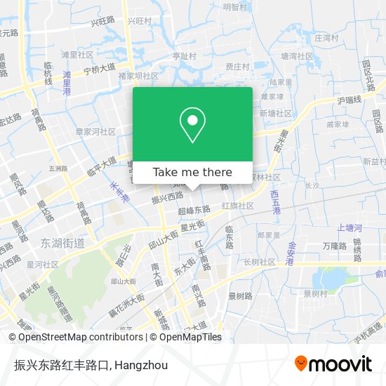 振兴东路红丰路口 map