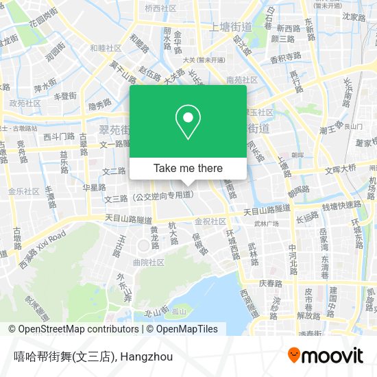 嘻哈帮街舞(文三店) map