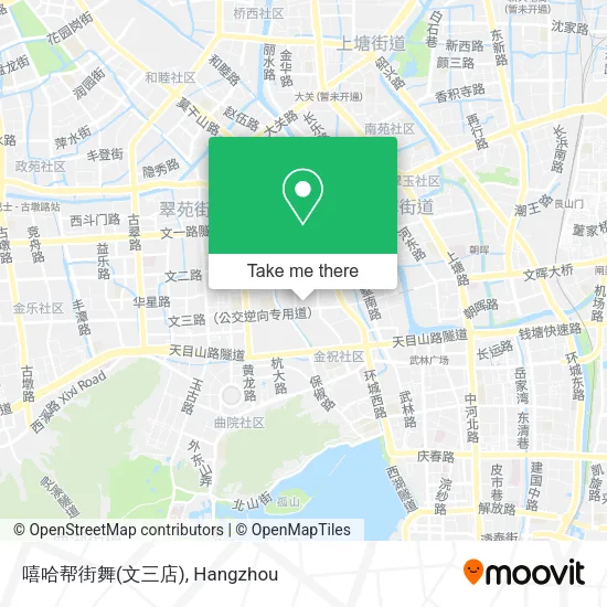 嘻哈帮街舞(文三店) map