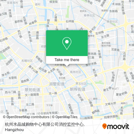 杭州水晶城购物中心有限公司消控监控中心 map