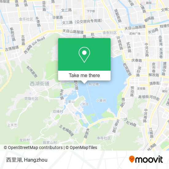 西里湖 map