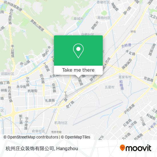 杭州庄众装饰有限公司 map