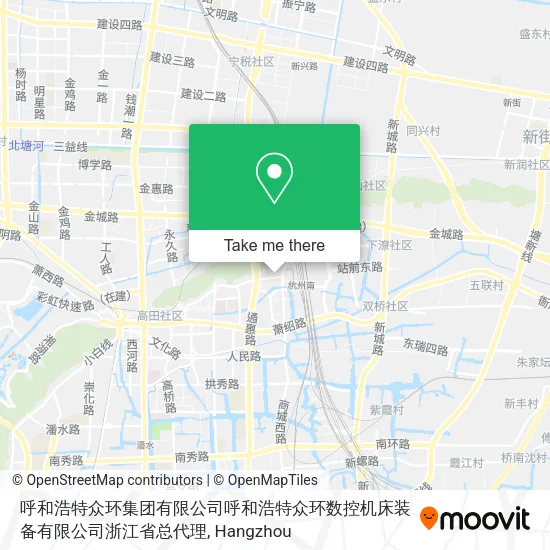 呼和浩特众环集团有限公司呼和浩特众环数控机床装备有限公司浙江省总代理 map