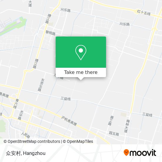 众安村 map