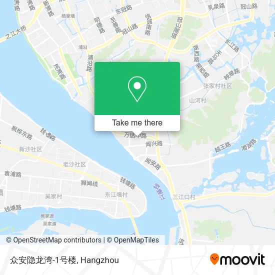 众安隐龙湾-1号楼 map