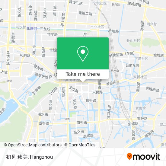 初见·臻美 map
