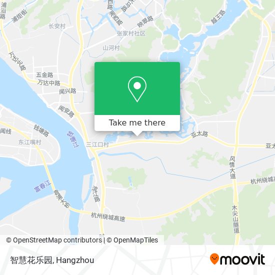 智慧花乐园 map