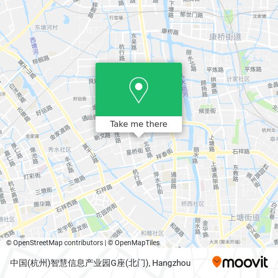 中国(杭州)智慧信息产业园G座(北门) map
