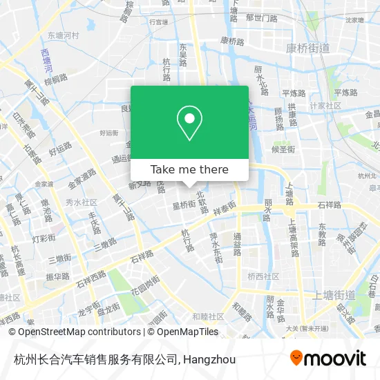 杭州长合汽车销售服务有限公司 map