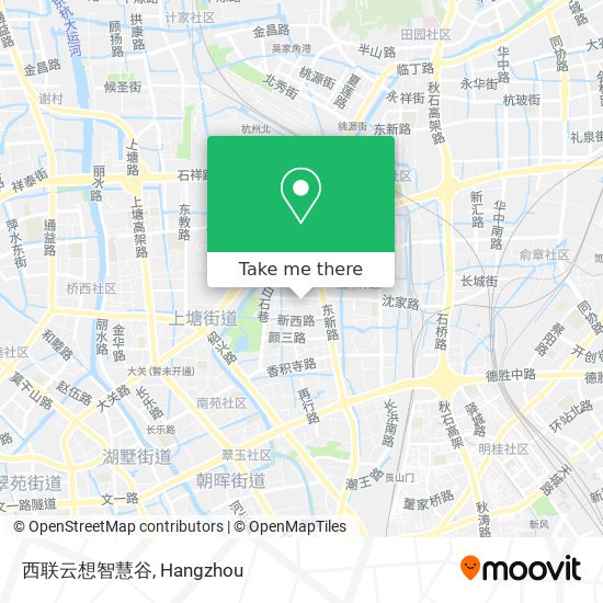 西联云想智慧谷 map