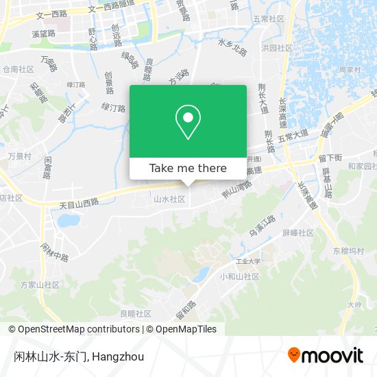 闲林山水-东门 map