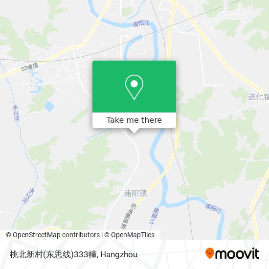 桃北新村(东思线)333幢 map