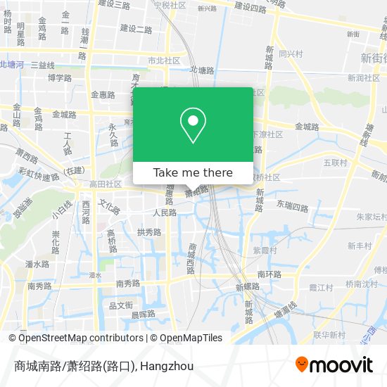 商城南路/萧绍路(路口) map