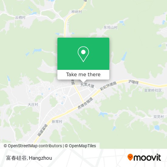 富春硅谷 map