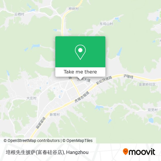 培根先生披萨(富春硅谷店) map