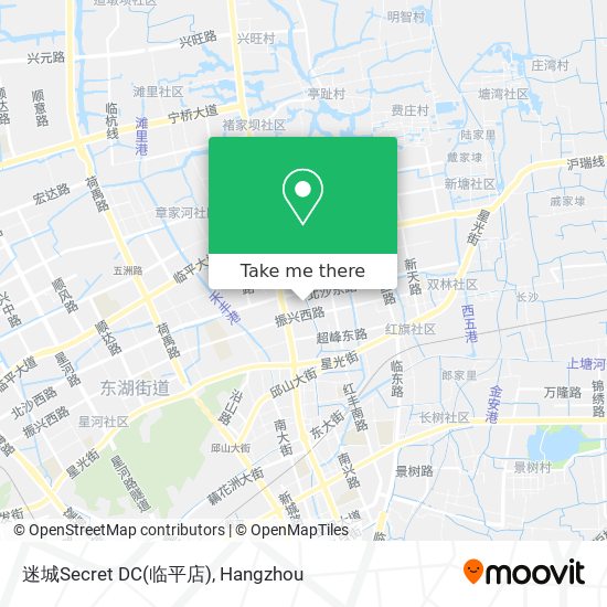 迷城Secret DC(临平店) map