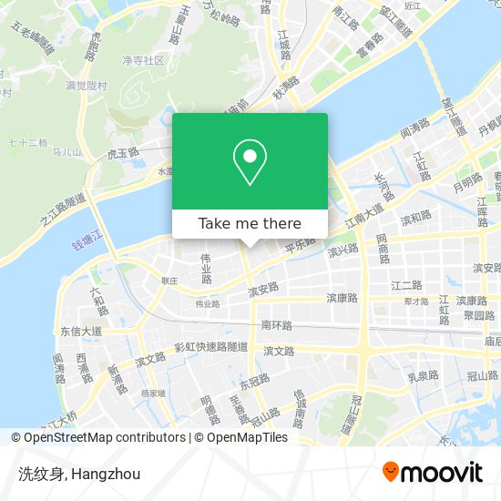 洗纹身 map
