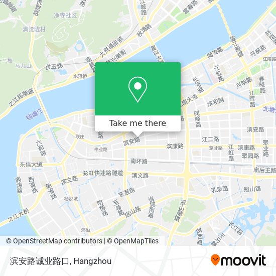 滨安路诚业路口 map