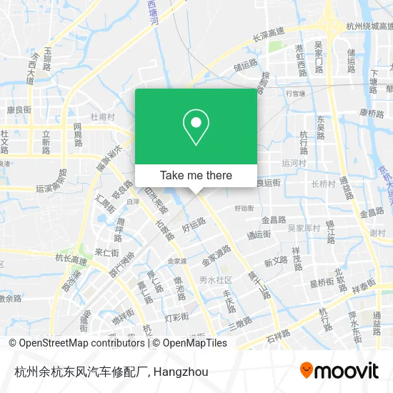 杭州余杭东风汽车修配厂 map