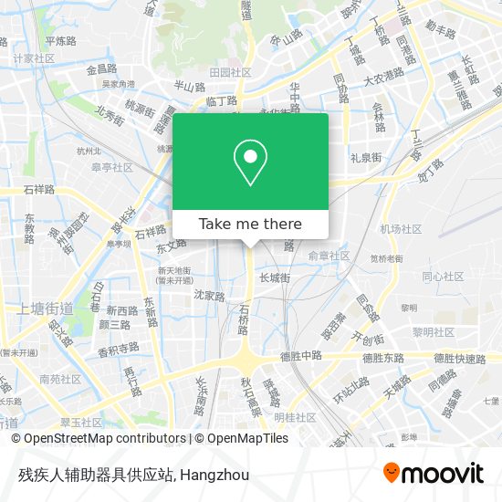 残疾人辅助器具供应站 map