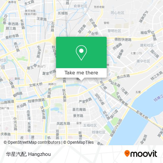 华星汽配 map