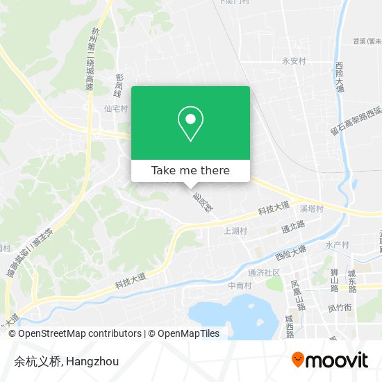 余杭义桥 map
