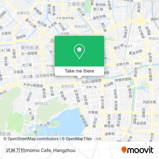 武林万怡momo Cafe map