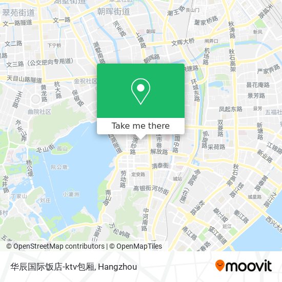 华辰国际饭店-ktv包厢 map