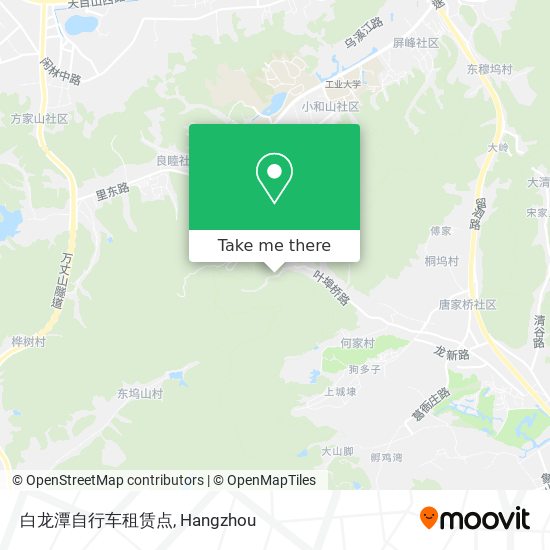 白龙潭自行车租赁点 map