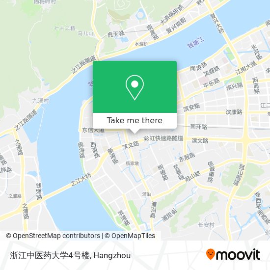 浙江中医药大学4号楼 map