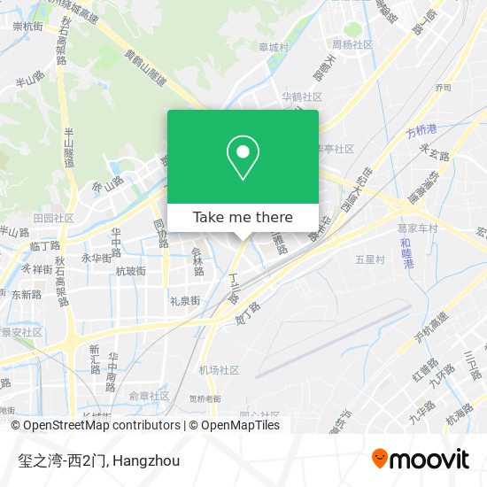 玺之湾-西2门 map