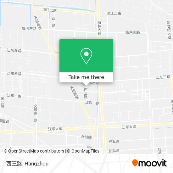 西三路 map