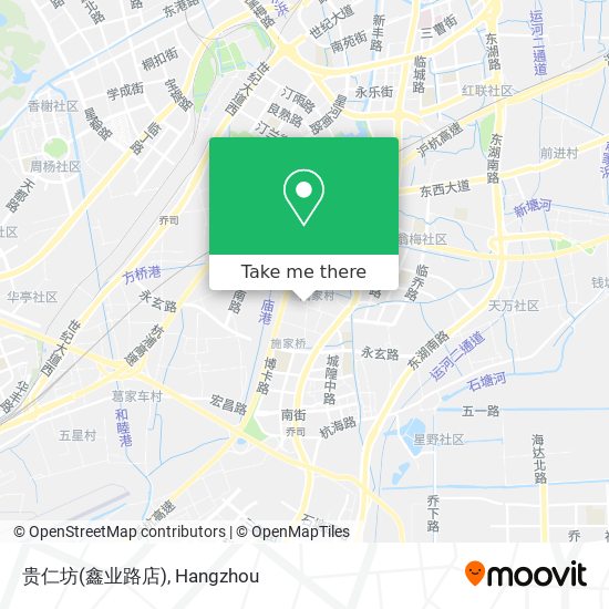 贵仁坊(鑫业路店) map