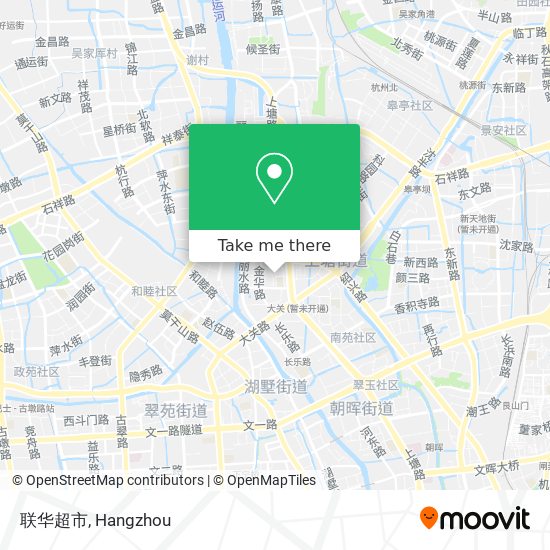 联华超市 map
