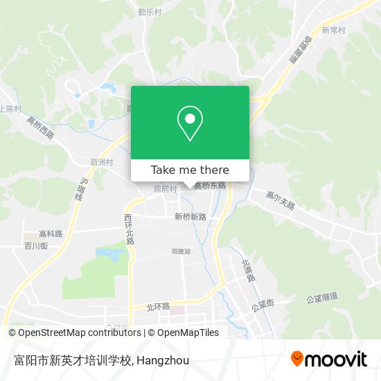 富阳市新英才培训学校 map